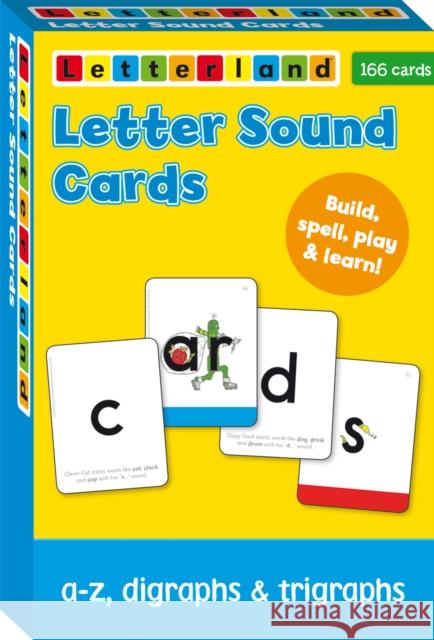 Letter Sound Cards Lyn Wendon 9781782480853 Letterland International - książka
