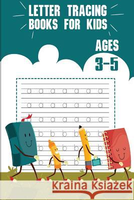 Letter tracing books for kids ages 3-5: letter tracing preschool, letter tracing, letter tracing preschool, letter tracing preschool, letter tracing w Akaishi, Cornelia 9781987680966 Createspace Independent Publishing Platform - książka