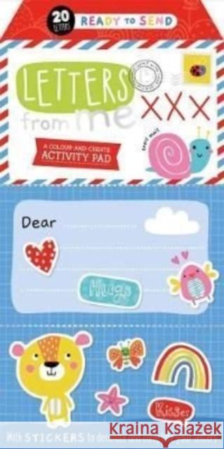 Letters from Me: A Colour-and-Create Activity Pad Amy Boxshall Beverley Hopwood Make Believe Ideas 9781800584440 Make Believe Ideas - książka