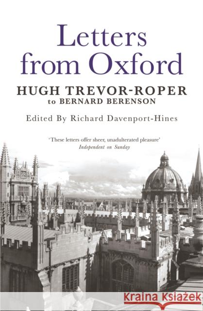 Letters from Oxford Davenport-Hines, Richard 9780753822050 Phoenix - książka