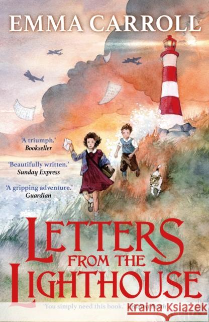 Letters from the Lighthouse: ‘THE QUEEN OF HISTORICAL FICTION’ Guardian Emma Carroll 9780571327584 Faber & Faber - książka