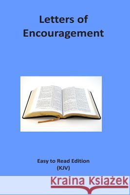 Letters of Encouragement Raymond E. Smith 9781508684084 Createspace - książka