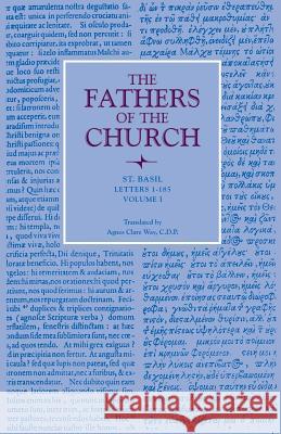 Letters, Volume 1 (1-185) Basil 9780813215570 Catholic University of America Press - książka