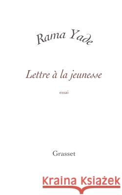 Lettre a la Jeunesse Yade-R 9782246783503 Grasset - książka