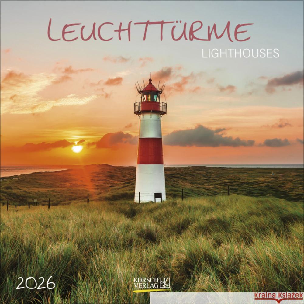 Leuchttürme 2026  9783731887515 Korsch - książka