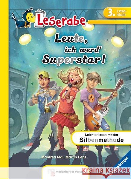 Leute, ich werd' Superstar! Mai, Manfred 9783619144846 Ravensburger Buchverlag - książka