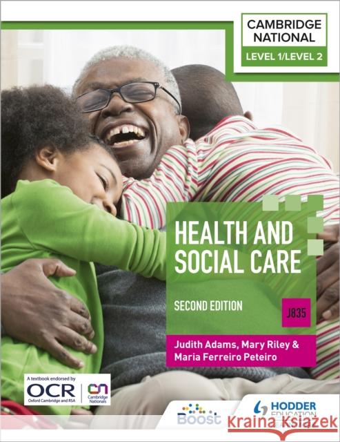 Level 1/Level 2 Cambridge National in Health & Social Care (J835): Second Edition Maria Ferreiro Peteiro 9781398351233 Hodder Education - książka