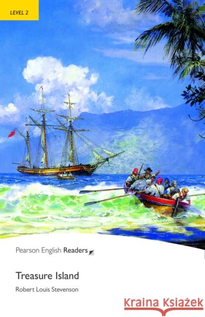 Level 2: Treasure Island Robert Stevenson 9781405869638 Pearson Education Limited - książka