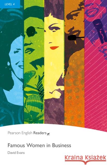Level 4: Famous Women in Business David Evans 9781405882354 Pearson Education Limited - książka