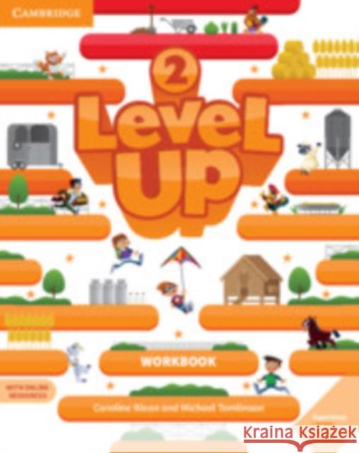 Level Up Level 2 Workbook with Online Resources and My Home Booklet Caroline Nixon Michael Tomlinson  9781108414746 Cambridge University Press - książka