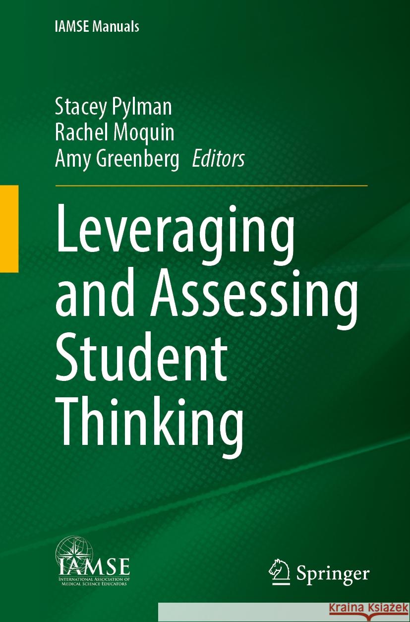 Leveraging and Assessing Student Thinking Stacey Pylman Rachel Moquin Amy Greenberg 9783031897139 Springer - książka