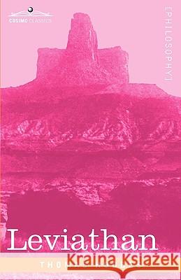 Leviathan Thomas Hobbes 9781605203539 Cosimo Classics - książka