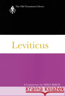 Leviticus (Otl) Gerstenberger, Erhard 9780664220648 Westminster/John Knox Press,U.S. - książka