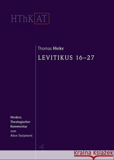 Levitikus. .2 : 16-27  9783451268076 Herder, Freiburg - książka