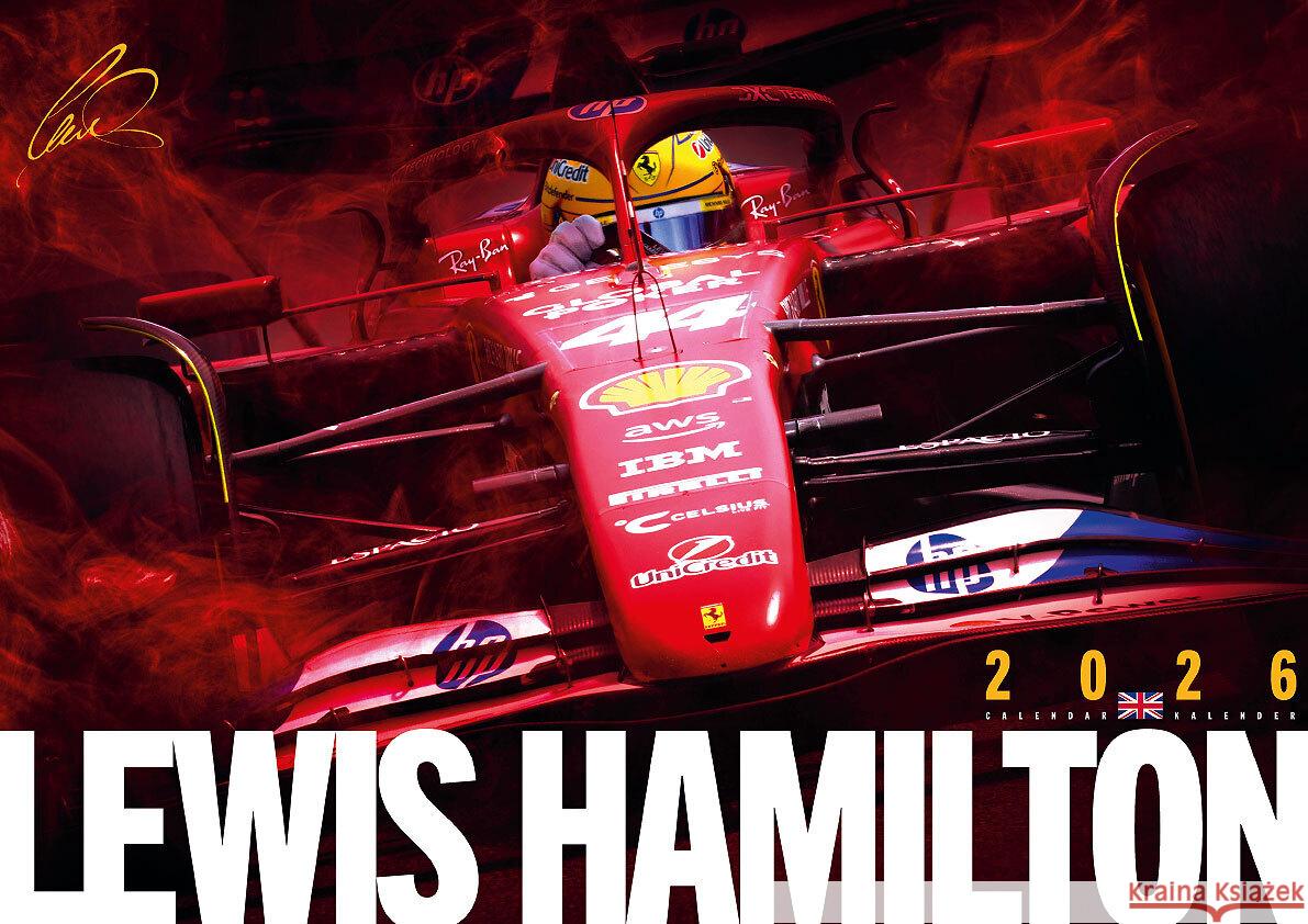 Lewis Hamilton Kalender 2026  9798893611946 ML Publishing LLC - książka