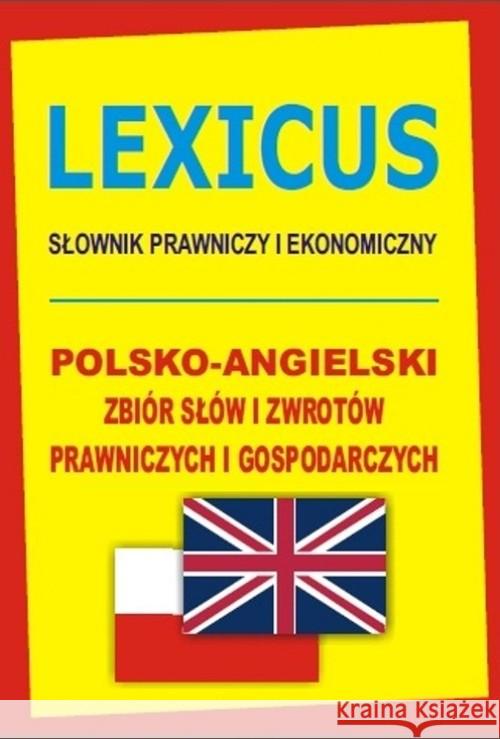 LEXICUS Słownik prawniczy i ekonomiczny pol-ang TW Gordon Jacek 9788364051067 Level Trading - książka