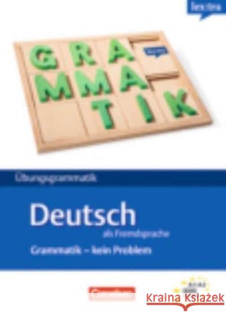 lex:tra Übungsgrammatik Deutsch als Fremdsprache - Grammatik: Kein Problem : Niveau A1/A2 Jin Friederike Voß Ute 9783589015986 Cornelsen - książka