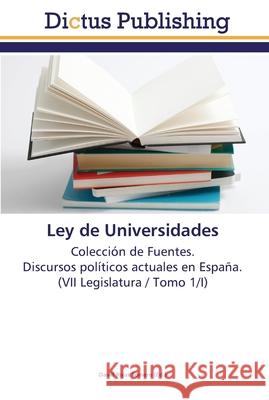 Ley de Universidades Rojas Romero, David 9783845468556 Dictus Publishing - książka