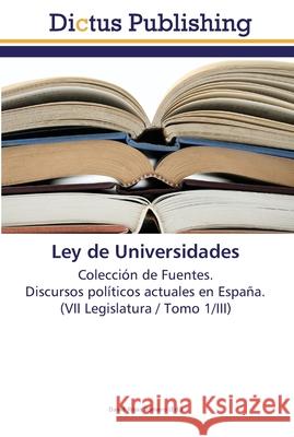 Ley de Universidades Rojas Romero, David 9783845468747 Dictus Publishing - książka