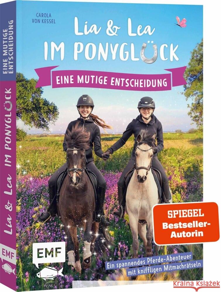 Lia und Lea im Ponyglück - Eine mutige Entscheidung Schirdewahn, Lea, Beckmann, Lia, Kessel, Carola von 9783745917468 Edition Michael Fischer - książka
