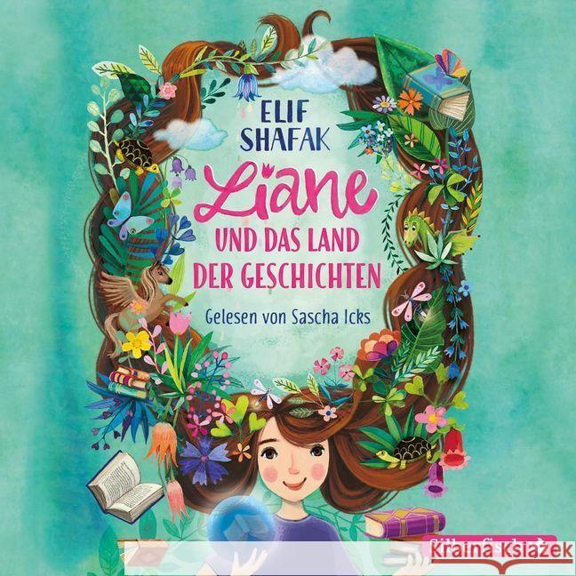 Liane und das Land der Geschichten, 2 Audio-CD Shafak, Elif 9783745602470 Silberfisch - książka