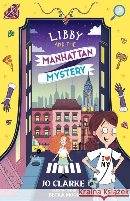 Libby and the Manhattan Mystery Jo Clarke 9781915444394 Firefly Press Ltd - książka