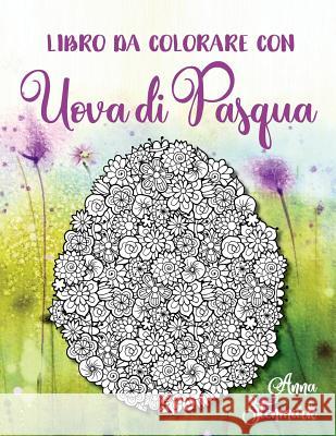 Libro Da Colorare Con Uova Di Pasqua Anna Stenmark 9781798177310 Independently Published - książka