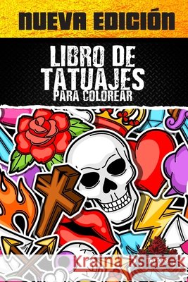 Libro De Tatuajes Para Colorear: Tatuajes Paginas Para Colorear Shepherd, Claire 9798639911743 Independently published - książka