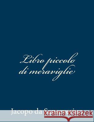 Libro piccolo di meraviglie Da Sanseverino, Jacopo 9781481047388 Createspace - książka