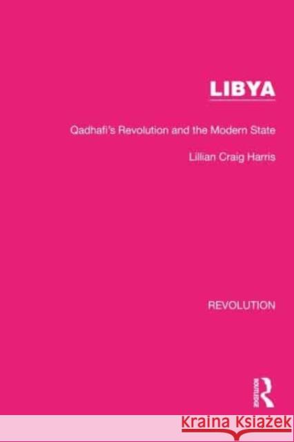 Libya Lillian Craig Harris 9781032163208 Taylor & Francis - książka