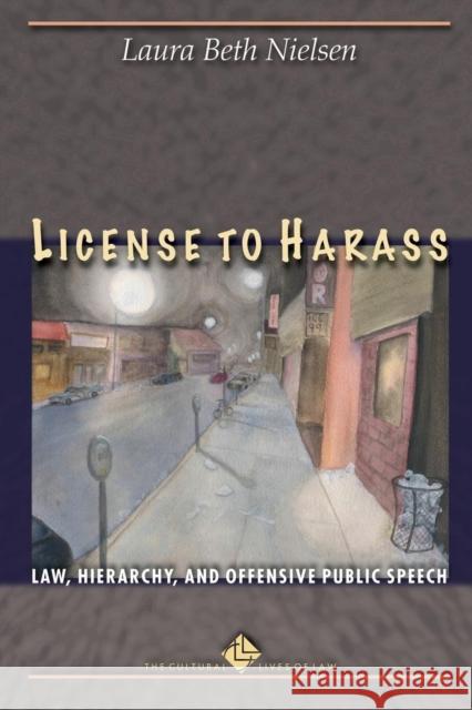 License to Harass: Law, Hierarchy, and Offensive Public Speech Nielsen, Laura Beth 9780691126104 Princeton University Press - książka