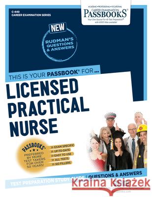 Licensed Practical Nurse (C-440): Passbooks Study Guide Corporation, National Learning 9781731804402 National Learning Corp - książka