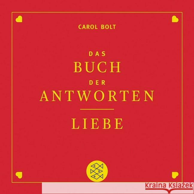 Liebe. Das Buch der Antworten Bolt, Carol 9783596701872 FISCHER Taschenbuch - książka