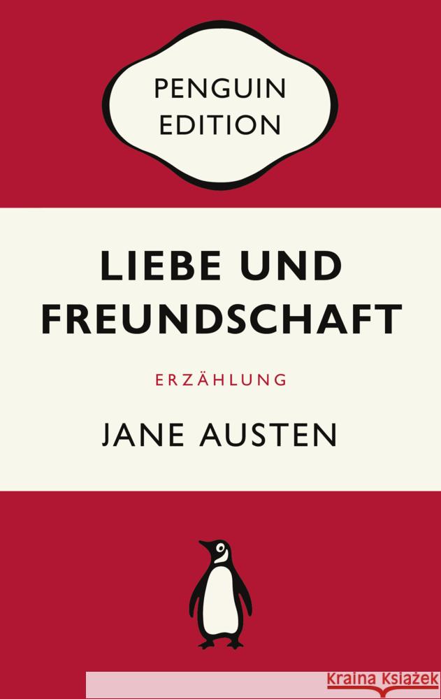 Liebe und Freundschaft Austen, Jane 9783328113652 Penguin Verlag München - książka