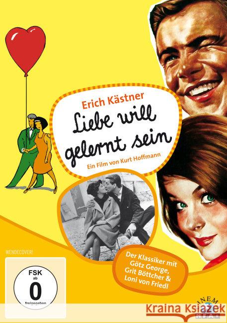 Liebe will gelernt sein, 1 DVD : SW-Film. Deutschland Kästner, Erich 0886978330093 LEONINE Distribution - książka