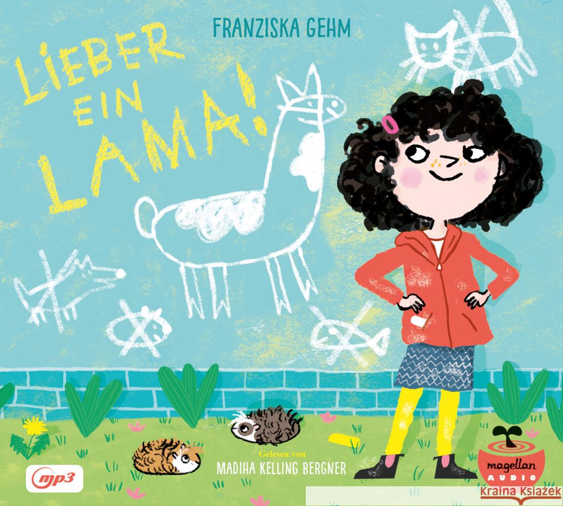 Lieber ein Lama! (mp3-CD), 1 Audio-CD, 1 MP3 Gehm, Franziska 9783734877261 Magellan - książka
