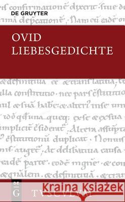 Liebesgedichte / Amores Ovid 9783110363722 De Gruyter (A) - książka