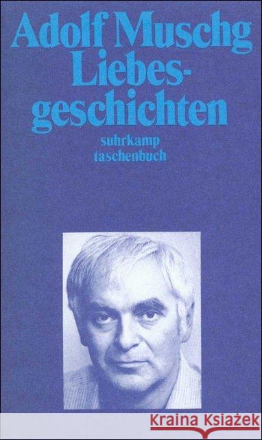 Liebesgeschichten Muschg, Adolf   9783518366646 Suhrkamp - książka