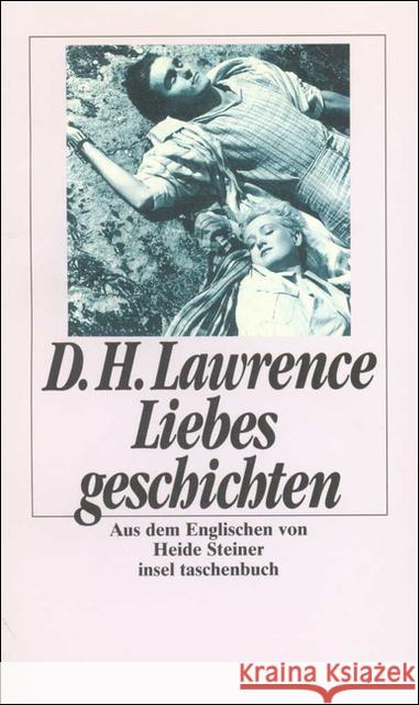 Liebesgeschichten : Übers. v. Heide Steiner Lawrence, David Herbert 9783458333784 Insel Verlag - książka