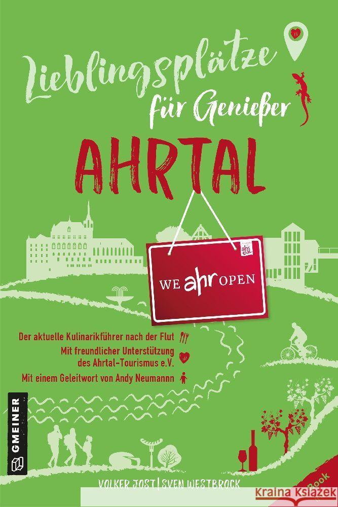 Lieblingsplätze für Genießer - Ahrtal Jost, Volker, Westbrock, Sven 9783839206133 Gmeiner-Verlag - książka