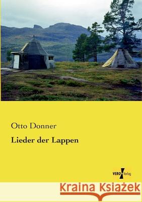 Lieder der Lappen Otto Donner 9783957382658 Vero Verlag - książka