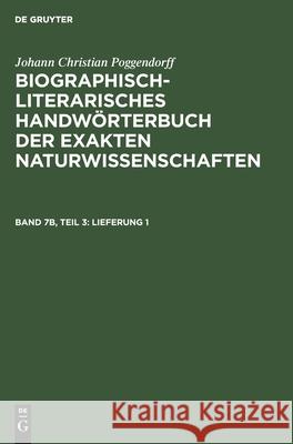 Lieferung 1 Rudolph Zaunick, No Contributor 9783112588451 De Gruyter - książka