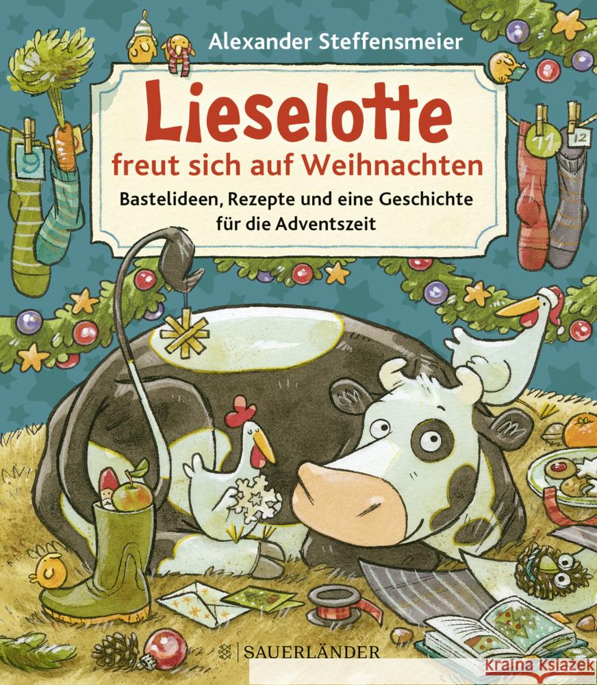 Lieselotte freut sich auf Weihnachten Steffensmeier, Alexander 9783737361316 FISCHER Sauerländer - książka