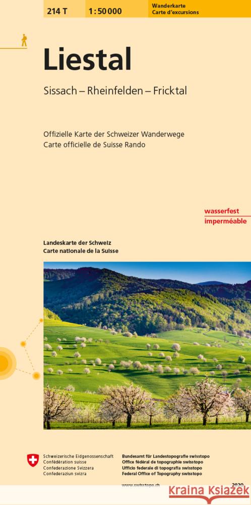 Liestal: 2020  9783302302140 Swisstopo, Switzerland - książka
