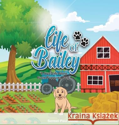 Life of Bailey: A True Life Story From Puppy To Dog Sensei Paul David 9781777191313 Senseipublishing - książka