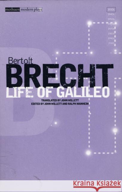 Life Of Galileo Bertolt Brecht, John Willett, Ralph Manheim, John Willett, John Willett, Ralph Manheim 9780413763808 Bloomsbury Publishing PLC - książka