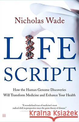 Life Script Us Edition WADE NICHOLAS 9780743223188 Simon & Schuster - książka