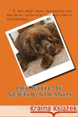 Life with my Newfoundlands Powell, Sybil 9781499251357 Createspace - książka