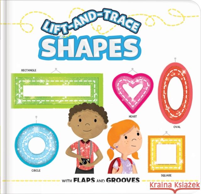 Lift-And-Trace: Shapes: With Flaps and Grooves Paradis, Anne 9782898023484 Crackboom! Books - książka