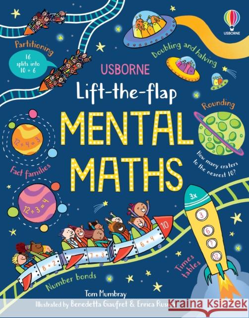 Lift-the-flap Mental Maths Tom Mumbray 9781474995818 Usborne Publishing Ltd - książka